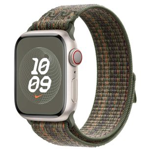 Apple Nike Sport Loop Armband für Apple Watch | 38/40/41/42 mm - Sequoia & Orange