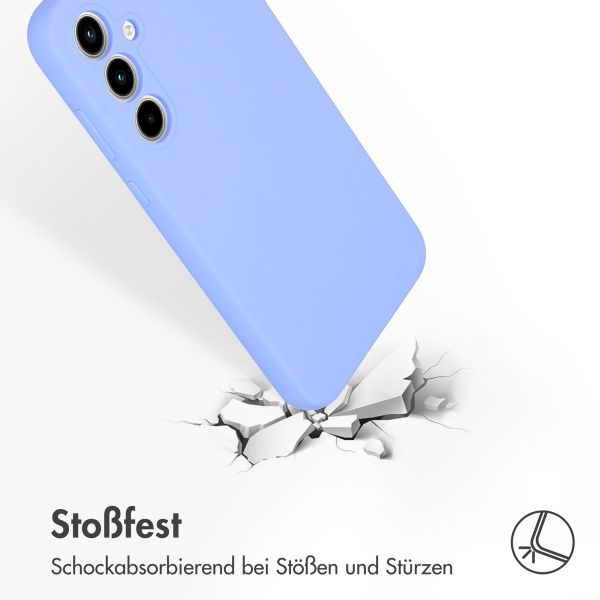 Accezz Liquid Silikoncase Samsung Galaxy A35 - Violett