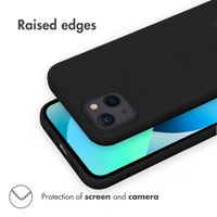 Accezz Color TPU Hülle Apple iPhone 13 - Schwarz
