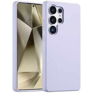 Accezz Liquid Silikoncase Samsung Galaxy S25 Ultra - Violett