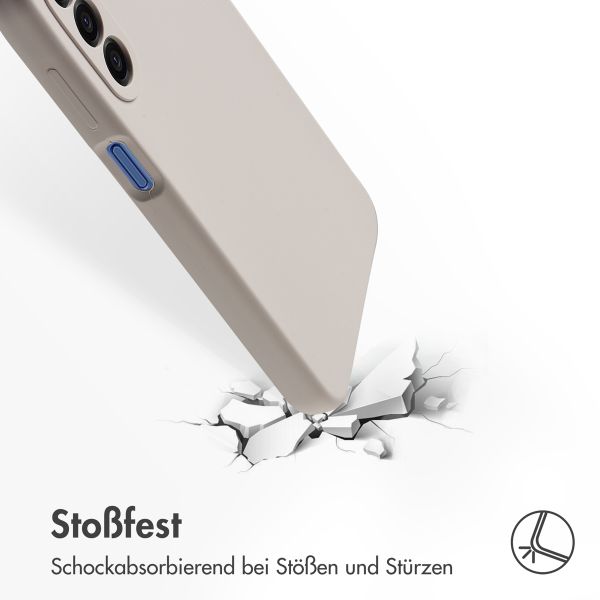Accezz Liquid Silikoncase Samsung Galaxy A18 / A17 - Stone