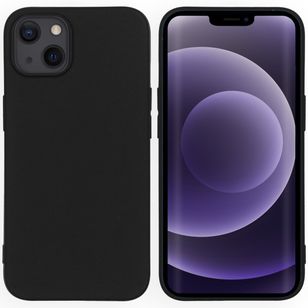 Accezz Color TPU Hülle Apple iPhone 13 - Schwarz