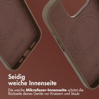 Accezz MagSafe Leather Backcover Apple iPhone 14 Pro - Kaffeebraun