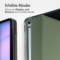 Accezz Classic Klapphülle Samsung Galaxy Tab S10 FE Plus - Grün