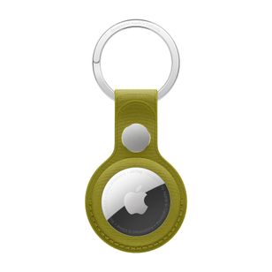 Apple AirTag Feingewebe Schlüsselanhänger - Chartreuse