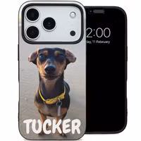 Gestalte deine eigene Gel Hülle Apple iPhone 18 Pro Max / 17 Pro Max - Schwarz
