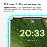 Accezz Screen Protector aus gehärtetem Glas Fairphone 6 / 6+