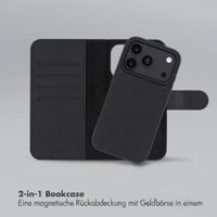 Accezz Edge abnehmbare Bookcase mit MagSafe Apple iPhone 18 Pro / 17 Pro - Schwarz