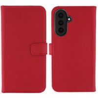 Selencia Echtleder Klapphülle Samsung Galaxy A57 (5G) - Rot