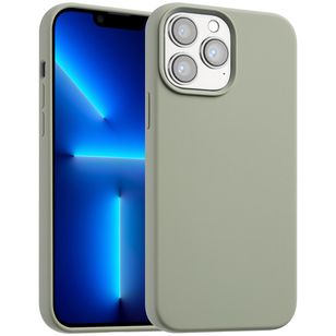 Accezz Liquid Silikoncase mit MagSafe Apple iPhone 13 Pro Max - Cooper Green