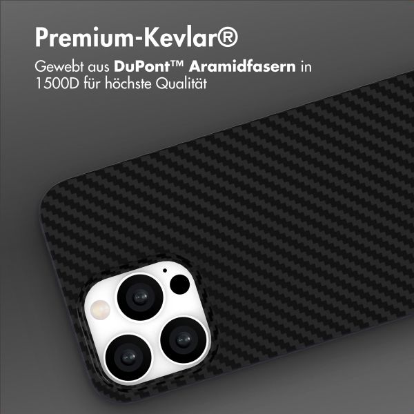 Accezz MagSafe Kevlar® Hülle Apple iPhone 13 Pro - Schwarz
