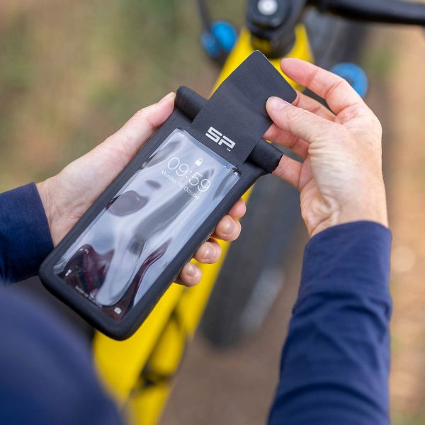 SP Connect Bike Bundle Universal Case SPC+ Fahrrad-Handyhalterung - Universelle Handyhülle - Schwarz