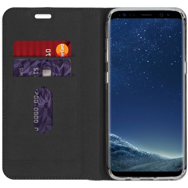 Gestalte deine eigene Compact Gel Klapphülle Samsung Galaxy S8 - Weiß