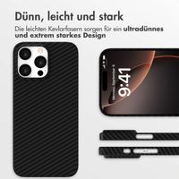 Accezz MagSafe Kevlar® Hülle Apple iPhone 16 Pro Max - Schwarz