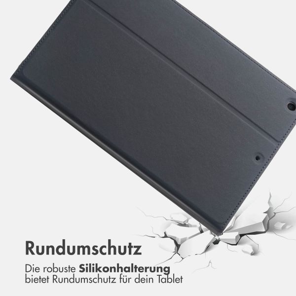 Accezz Classic Klapphülle Apple iPad 9 (2021) 10.2 Zoll / iPad 8 (2020) 10.2 Zoll / iPad 7 (2019) 10.2 Zoll - Schwarz