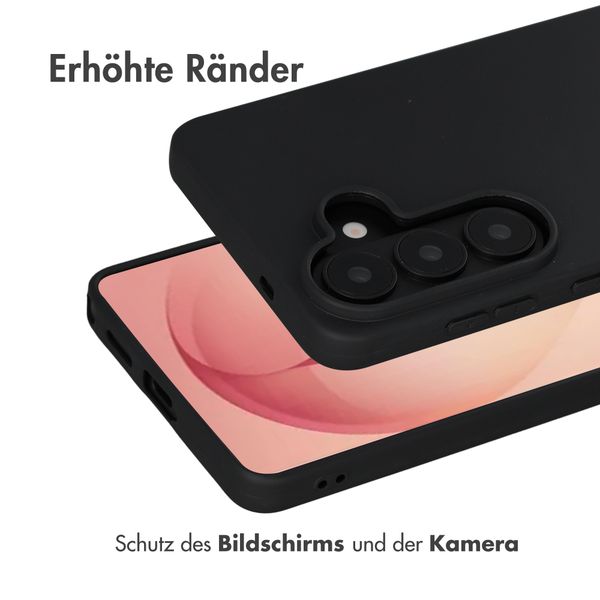 Accezz Color TPU Hülle Samsung Galaxy S26 Plus - Schwarz