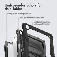 Accezz Robustes Back Cover mit Schultergurt Apple iPad Air 13 Zoll (2026) M4 / (2025) M3 / (2024) M2 - Schwarz