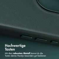 Accezz MagSafe Leather Backcover Apple iPhone 16 Pro Max - Cedar Green