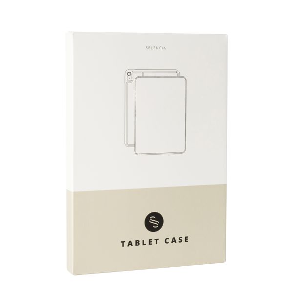 Selencia Riva Klapphülle Apple iPad 9 (2021) 10.2 Zoll / iPad 8 (2020) 10.2 Zoll / iPad 7 (2019) 10.2 Zoll - Mocha Brown