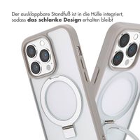 Accezz Ring Stand Backcover mit MagSafe Apple iPhone 14 Pro - Grau