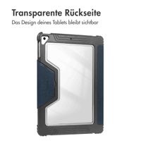 Accezz Rugged Trifold Klapphülle Apple iPad 6 (2018) 9.7 Zoll / iPad 5 (2017) 9.7 Zoll / Air 2 (2014)/Air 1 (2013) - Dunkelblau