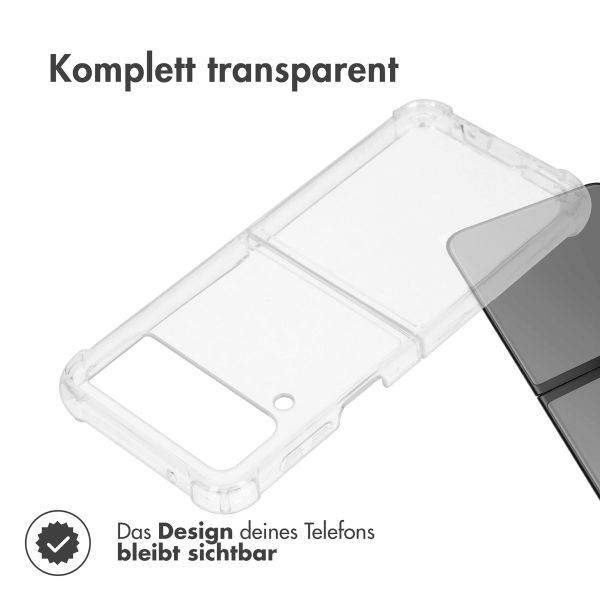 Accezz Clear TPU Backcover Samsung Galaxy Z Flip 4 - Transparent