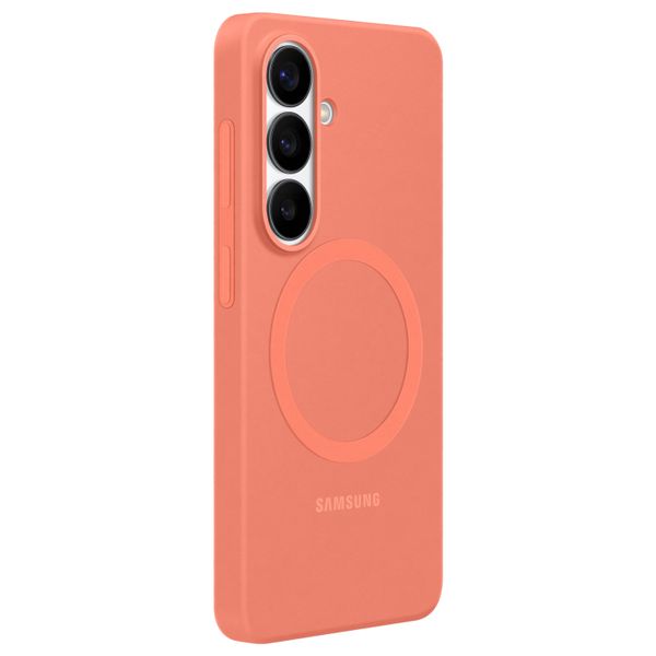 Samsung Silicone Magnet Backcover Samsung Galaxy S26 Plus - Coral Red