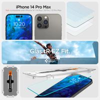 Spigen GLAStR Fit Displayschutzfolie 2er-Pack + Applicator Apple iPhone 14 Pro Max