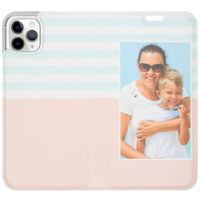 Gestalte deine eigene Compact Gel Klapphülle Apple iPhone 11 Pro Max - Weiß