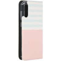 Gestalte deine eigene Compact Gel Klapphülle Samsung Galaxy A70 - Weiß
