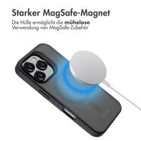 Accezz Rugged Frosted Back Cover mit MagSafe Apple iPhone 16 Pro - Schwarz