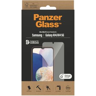PanzerGlass Ultra-Wide Fit Antibakterieller Displayschutz Samsung Galaxy A14 (5G/4G)