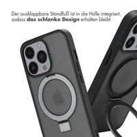Accezz Ring Stand Backcover mit MagSafe Apple iPhone 13 Pro - Schwarz