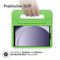 Accezz SchutzHülle mit Handgriff kindersicher Samsung Galaxy Tab A11 / A9 8.7 Zoll - Grün