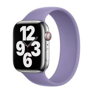 Apple Silikon Solo Loop für  Apple Watch | 38/40/41/42 mm - Größe 3 - English Lavender