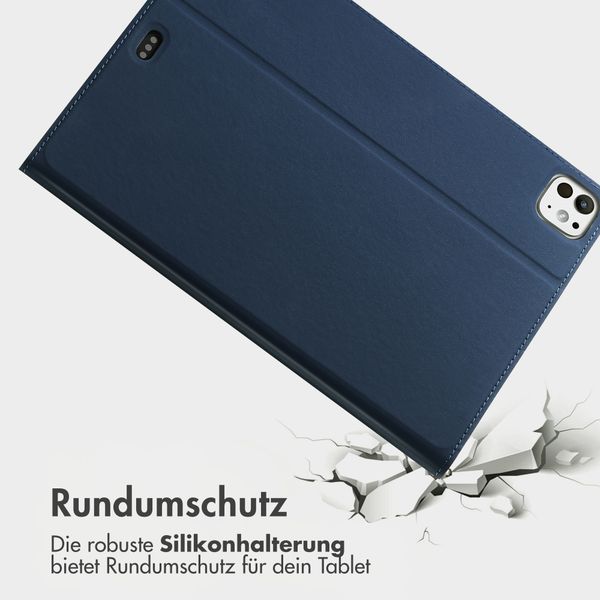 Accezz Classic Klapphülle Apple iPad Pro 11 (2025) M5 / (2024) M4 - Dunkelblau