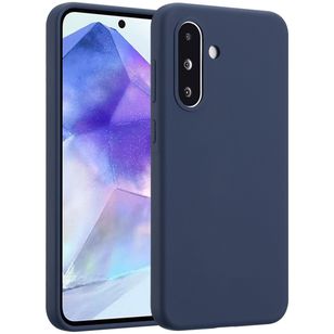 Accezz Liquid Silikoncase Samsung Galaxy A36 / A56 - Dunkelblau