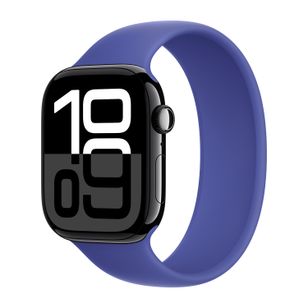 Apple Silikon Solo Loop für  Apple Watch | 38/40/41/42 mm - Größe 9 - Ultramarine