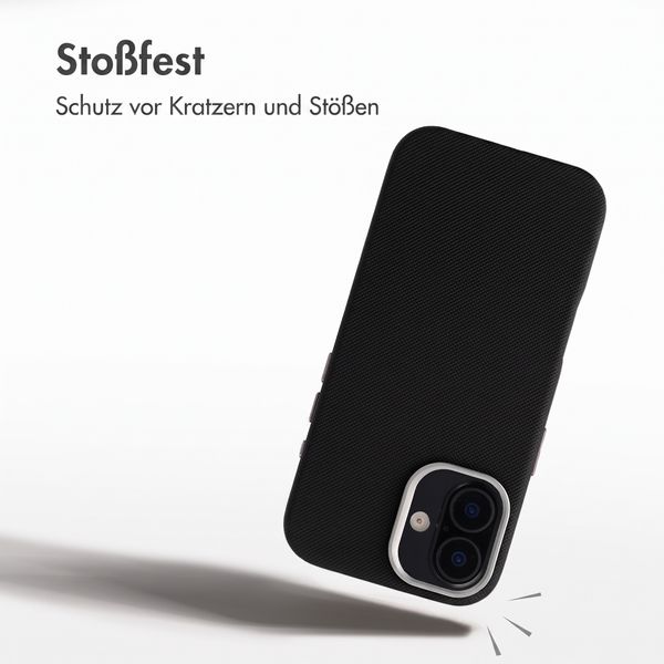 Accezz Mesh Backcover mit MagSafe Apple iPhone 17 - Schwarz