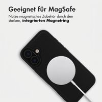Accezz Backcover mit MagSafe Apple iPhone 16 - Schwarz