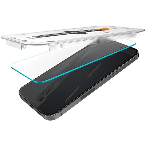 Spigen GLAStR Fit Displayschutzfolie 2er-Pack + Applicator Apple iPhone 14 Pro