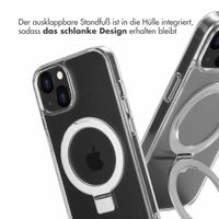 Accezz Ring Stand Backcover mit MagSafe Apple iPhone 13 - Transparent
