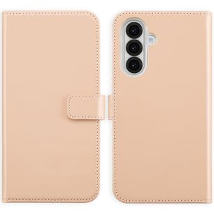 Selencia Echtleder Klapphülle Samsung Galaxy A36 / A56 - Rosa