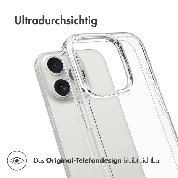 Accezz Xtreme Impact Case Apple iPhone 16 Pro - Transparent