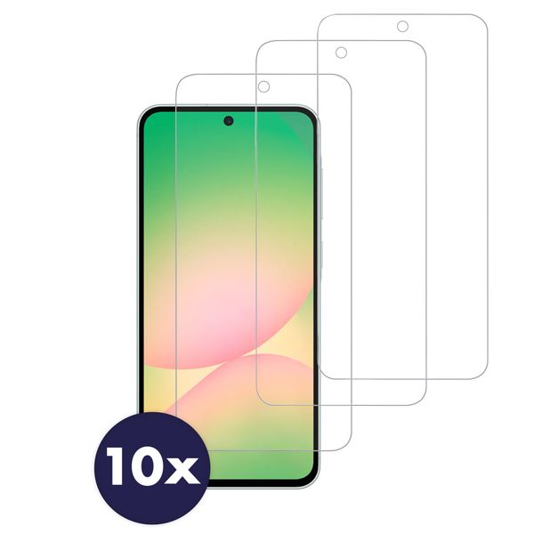Accezz Displayschutz 10er-pack aus gehärtetem Glas Samsung Galaxy S24 FE / A36 / A37/ A56