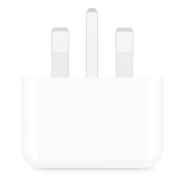 Apple USB-C-Netzteil 20W – Typ G – Stecker für Großbritannien – Weiß