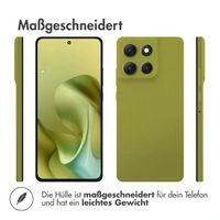 Accezz Clear TPU Backcover Motorola Moto G86 Power - Transparent