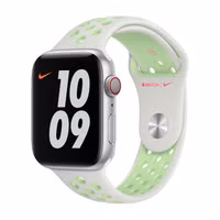 Apple Nike Sport Armband für  Apple Watch | 44/45/46/49 mm - Größe S/M/L - Spruce Aura / Vapor Green