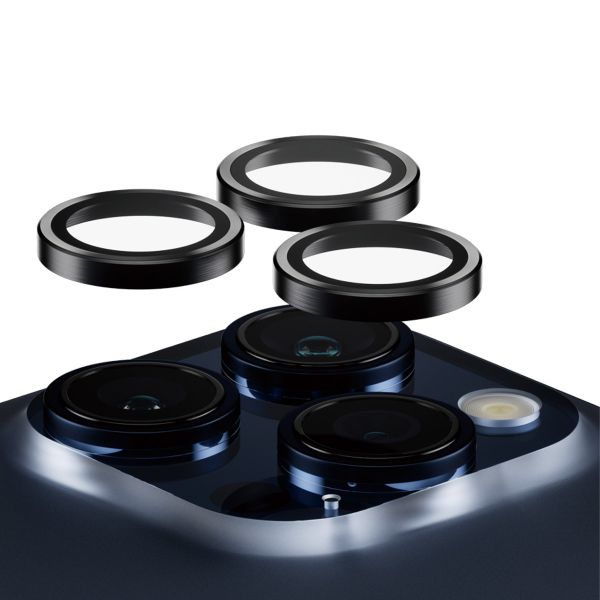PanzerGlass Hoops Optic Rings Kameraschutz Apple iPhone 15 Pro / 15 Pro Max - Transparent
