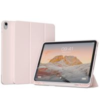 Accezz Smarte Klapphülle aus Silikon Apple iPad Air 11 Zoll (2026) M4 / (2025) M3 / (2024) M2 / Air 5 (2022) / Air 4 (2020) - Rosa